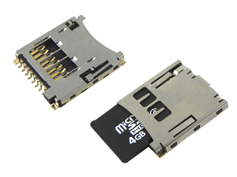 MX-503398-1892 Steckverbinder für Karten SD Micro Push-Push SMT 5033981892